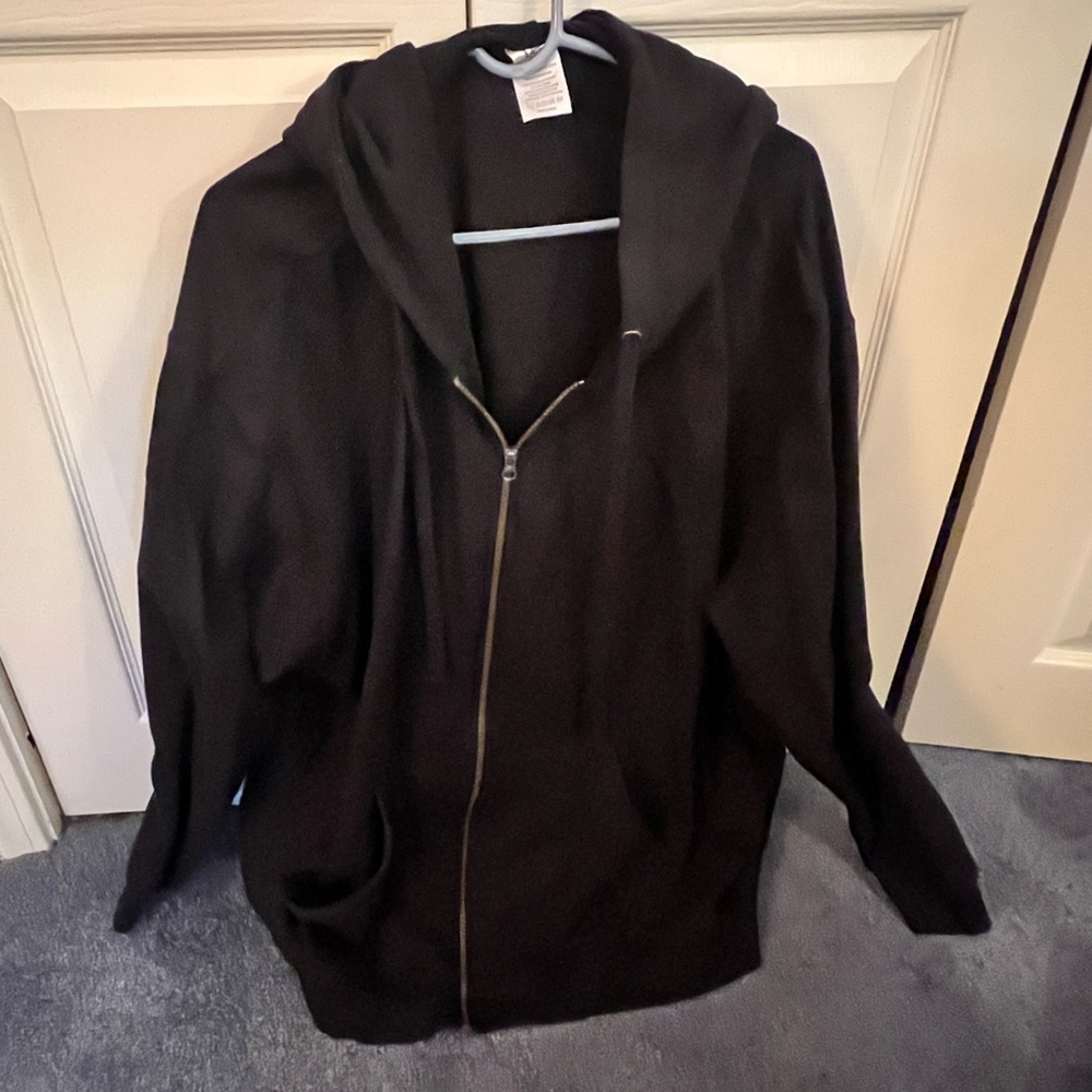 Lee  Black hood , zip sweatshirt 4XL
